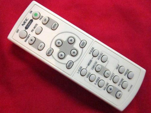 Nec projector remote control model: rd-409e for sale