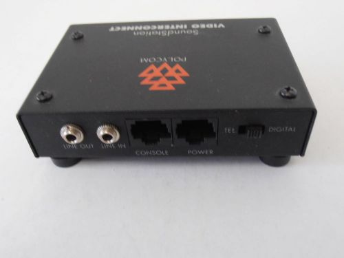 Polycom SoundStation Video Interconnect Box &amp; (2) PictureTel #SP8653 Mod cables