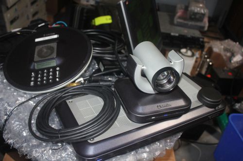 Lifesize mp lfz-001 video conferencing w camera 200 lfz-010, phone + cables nr for sale