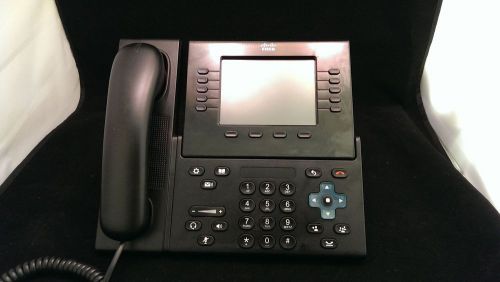 Cisco CP-8961-C-K9 Unified IP Phone VOIP REAL TIME LISTING !!! IN STOCK