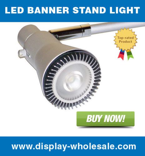 Led banner stand light for sale