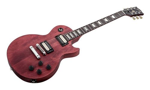 Gibson les paul lpj14c2sc1lpj 2014 cherry satin solid-body electric guitar for sale