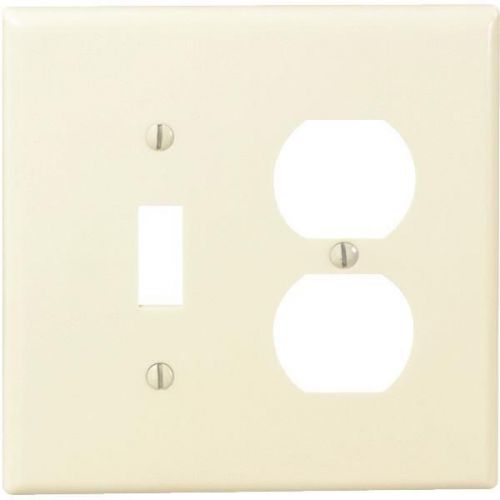 Leviton 80505i mid-way combination wall plate-iv combo wall plate for sale