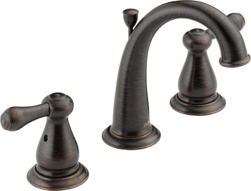 Delta 3575lf-rb leland two handle widespread lavatory faucet, venetian bronze for sale