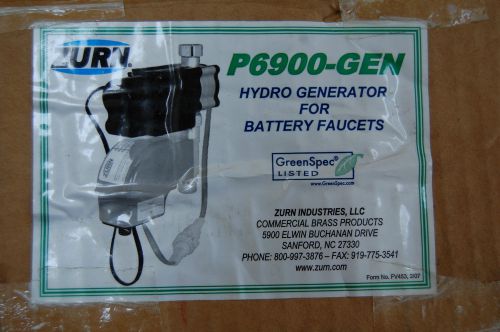 Zurn P6900-GEN Hydro Generator for Battery Faucet New In Open Box
