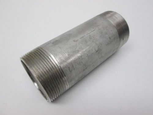 MERIT M304/L40W2WTUYU143527 2IN NPT STAINLESS NIPPLE PIPE FITTING D243744