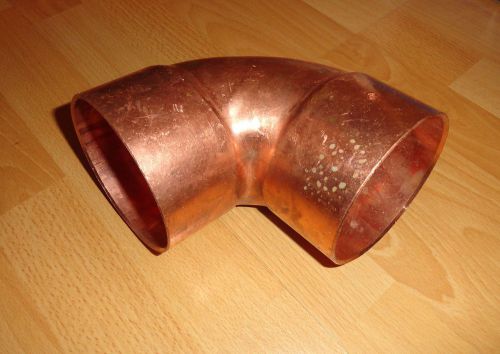 4-1/4&#034; od copper 90 degree elbow - free shipping - no reserve for sale