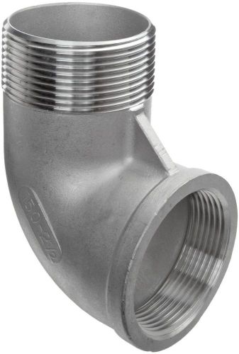 Stainless Steel 304 Cast Pipe Fitting, 90 Degree Street Elbow, Class 150, 3/4&#034;