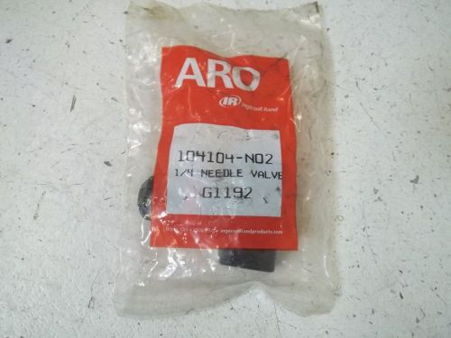 ARO 104104-N02 1/4&#034; NEEDLE VALVE *NEW IN A FACTORY BAG*
