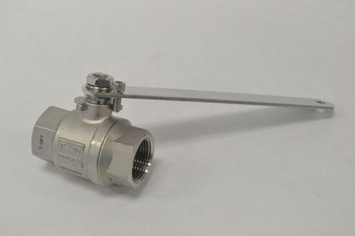 NEW GUARDIAN AP620-335H 2 WAY 1000WOG STAINLESS 1 IN NPT BALL VALVE B235030