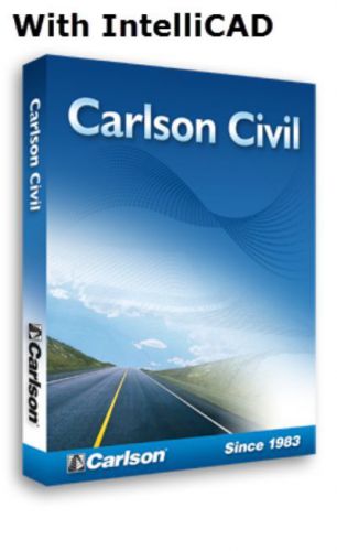 Carlson Civil Software 2015 with IntelliCAD or Runs on Existing AutoCAD License