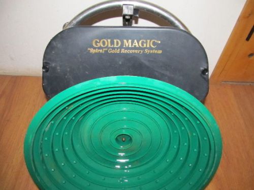 Gold Magic 12-10 Spiral Gold Panning Machine Prospecting Recovery 12V Electric