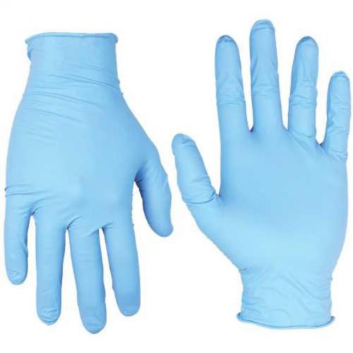 Nitrile Disp Glove L 100/Bx 2322L CUSTOM LEATHERCRAFT Gloves 2322L 084298232244