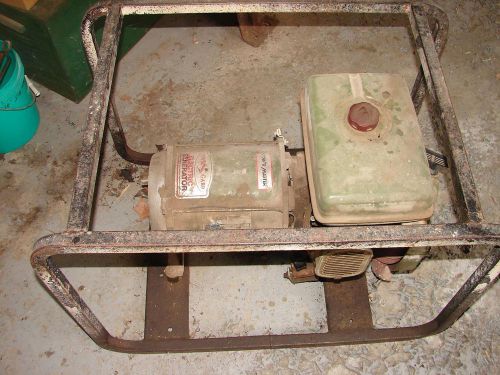 Vintage Gas Powered Generator Powr Gard