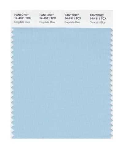 NEW Pantone 14-4311 TCX Smart Color Swatch Card  Corydalis Blue