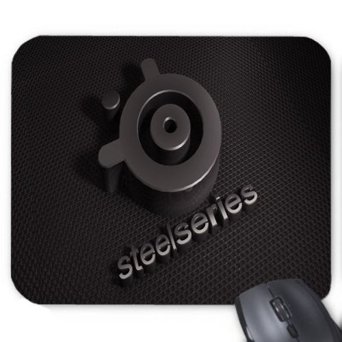 Steelseries Black Logo Mouse Pad Mat Mousepad Hot Gift