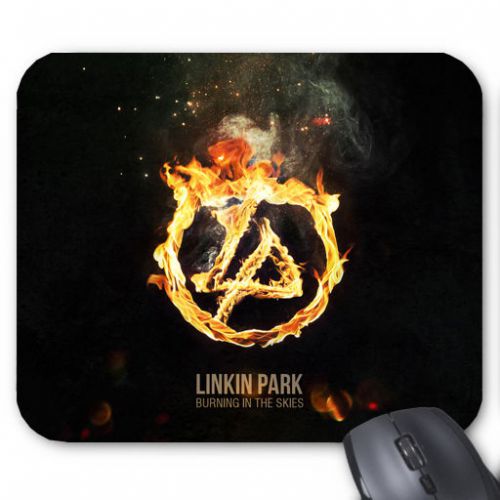 Linkin Park American Rock Band Fire Logo Mousepad Mouse Pad Mats Gaming Game