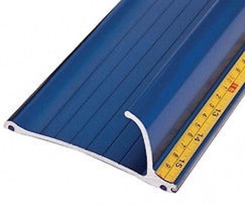 67&#039;&#039; BADA BING BLUE SAFETY RULER WITH STAINLESS CUTTING EDGE