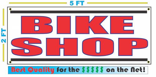 BIKE SHOP All Weather Banner Sign NEW Larger Size High Quality! XXL Bicycle