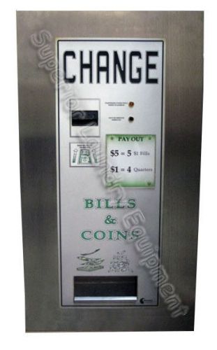 Standard bcx1000-rl rear load bill-to-bill and coin exchanger for sale