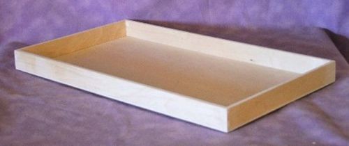 NATURAL WOOD JEWELRY TRAY NEW