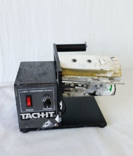 Tach-It SH404 Professional Label Dispenser Semi-Automatic (Parts or Repair)