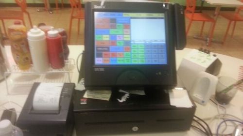 sam4s sps 2000 frozen yogurt pos point of sale cash register printer