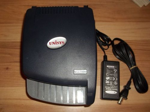 BROKEN - AS IS Unisys by RDM Corp UEC7000 / 7011 / EC7011 USB Check Scanner