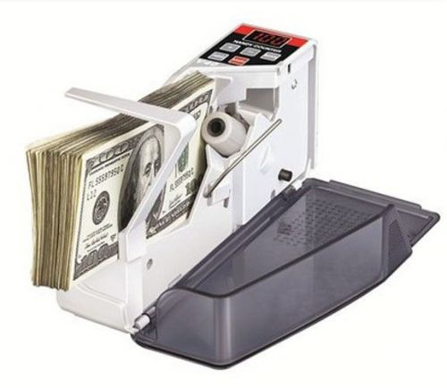 Portable Mini Handy Bill Cash Money All Currency Counter Counting Machine V40