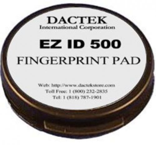 NEW 1.5&#034; Inkless Thumbprint Pad 3-packs