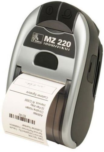 NEW Zebra MZ 220 Mobile Printer-M2E-0U100010-00