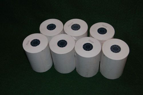 Lot of 7 paper rolls for first data fd100, fd200, fd300! for sale