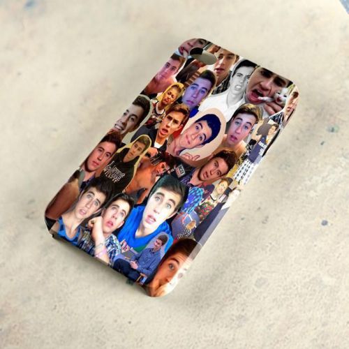 Magcon Boys Nash Grier Collage Face A26 Samsung Galaxy iPhone 4/5/6 Case