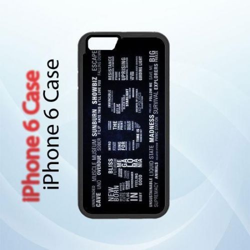 iPhone and Samsung Case - Rock Band Music Muse Logo Words