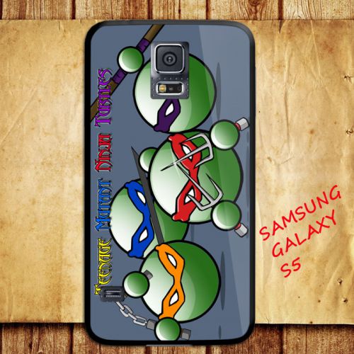 iPhone and Samsung Galaxy - Funny Sircle Head Teenega Mutant Ninja TMNT - Case