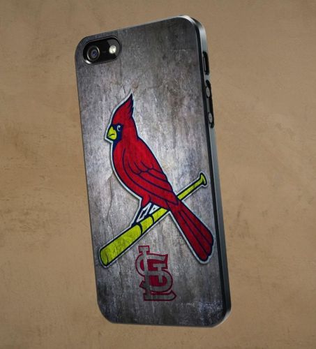 St Louis Cardinals on Wall Stone Logo Samsung and iPhone Case