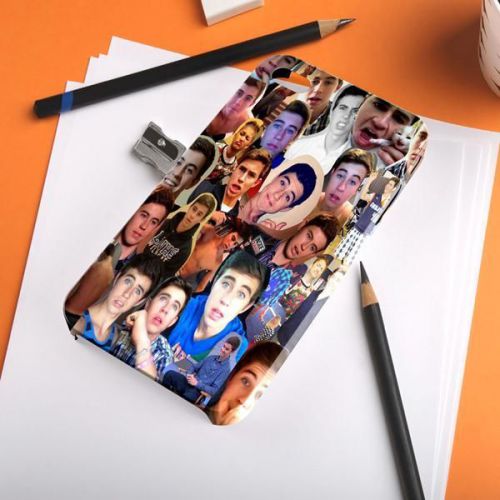 Nash Grier Collage Cute Magcon Boys Face iPhone A108 Samsung Galaxy Case