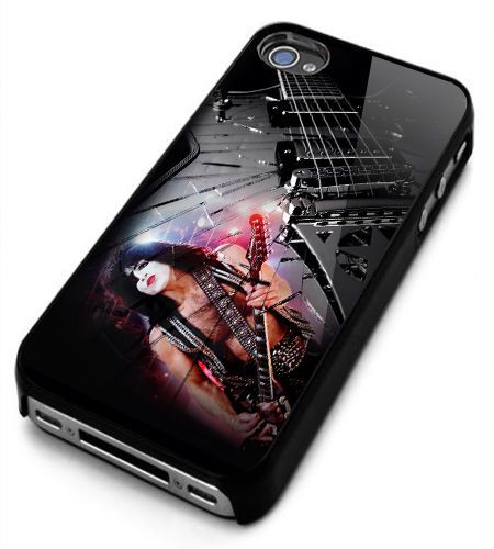 Kiss Paul Stanley  washburn guitar Logo iPhone 5c 5s 5 4 4s 6 6plus case
