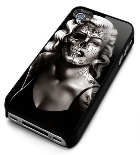 Marilyn Monroe The Day Of The Dead Logo iPhone 5c 5s 5 4 4s 6 6plus case