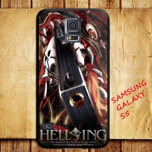 iPhone and Samsung Case - Logo Hellsing Alucard Gun Cartoon Anime Manga - Cover