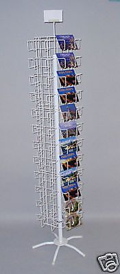 Post card display rack 60 pockets spinner postcard greeting made in usa for sale