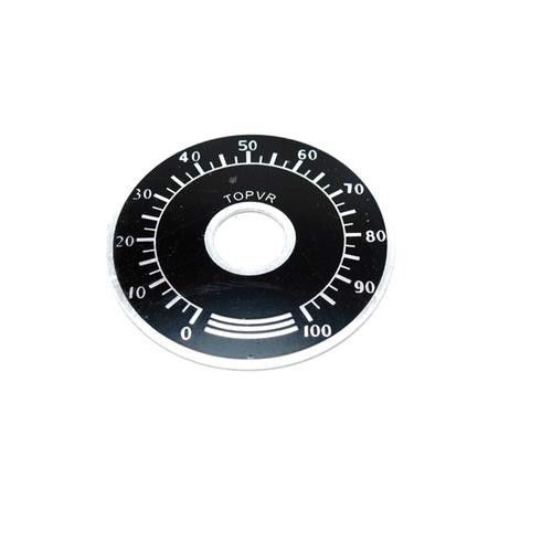 5 Piece Potentiometer Knob Scale Chip Digital Dial RV24 WTH118 WX010