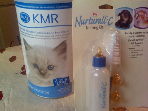 KMR Kitten Milk Replacer, 28 oz powder (sc-362121)- Nurturall-c Nursing Kit