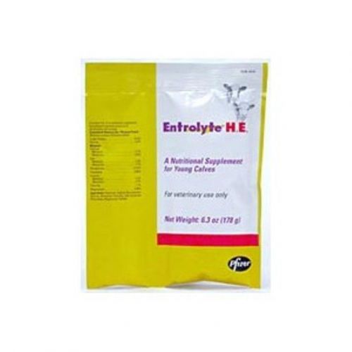 ENTROLYTE H E Nutritional Supplement Calves Electrolytes Energy Fluid Absorption