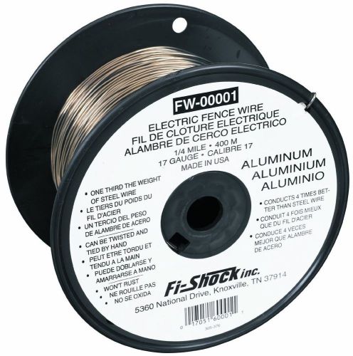 Fi-Shock® Steel Wire, 17 Gauge, 1/4 mile ( may include Mazel brand wire)