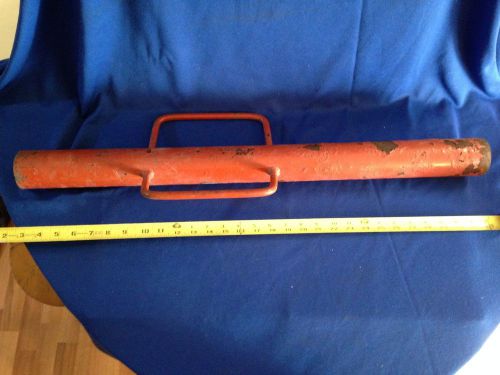 Used 29&#034; Ground Rod or Fence Post HEAVY-DUTY 12 pound - Manual Pounder Driver -