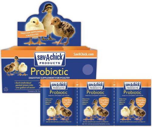sav-a-chick Probiotic digestive supplement, 3 pack makes 3 gallons