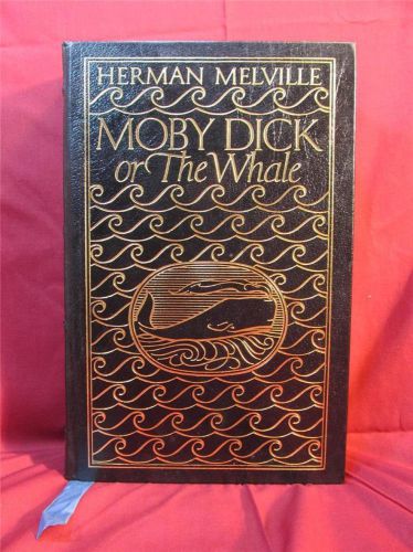 MOBY DICK Herman Melville EASTON PRESS Illustrated Classic 1st Edition LEATHER