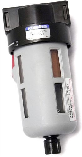 Koganei mmf150-02 micro mist filter 0.01um 1/4&#034; npt 0.93mpa 5°c-60°c 135psi for sale