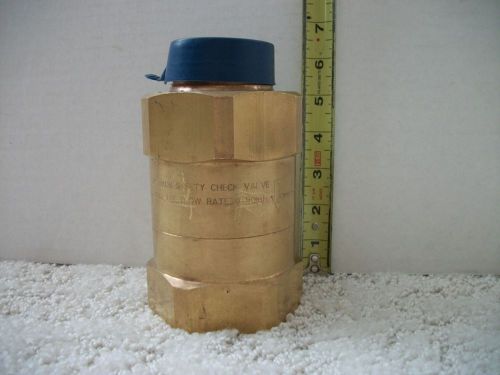 NEW BrassSCVM 16 Dixon Safety Check Valve - 2&#034; in. NPT and Hose Size - 725 - 825